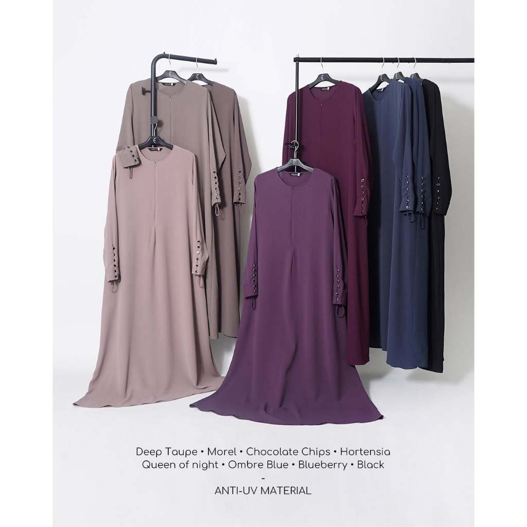 Saila abaya by Aljenna - Queen of night XL (Preloved VVGC)