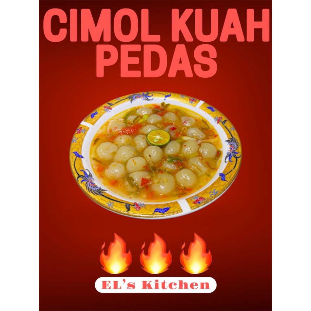 Cimol Kuah Pedas