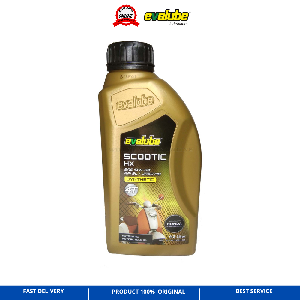 Oli Evalube Scootic HX 10W-30 0.8 L Oli Matic Evalube
