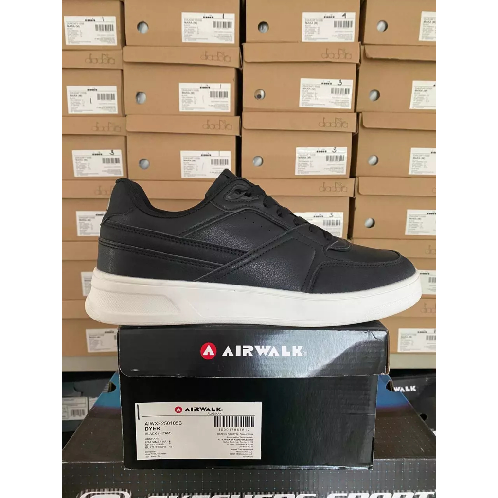 Airwalk Dyer Black Sepatu Pria Airwalk Original