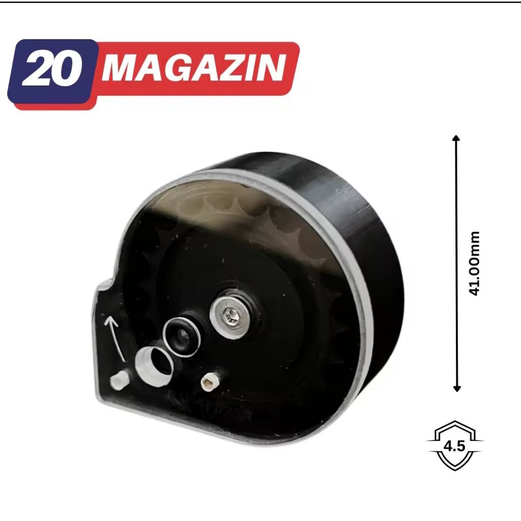 Promo  MAG PRO  Magazin cnc isi 20 Anti macet dan pecah - Mix