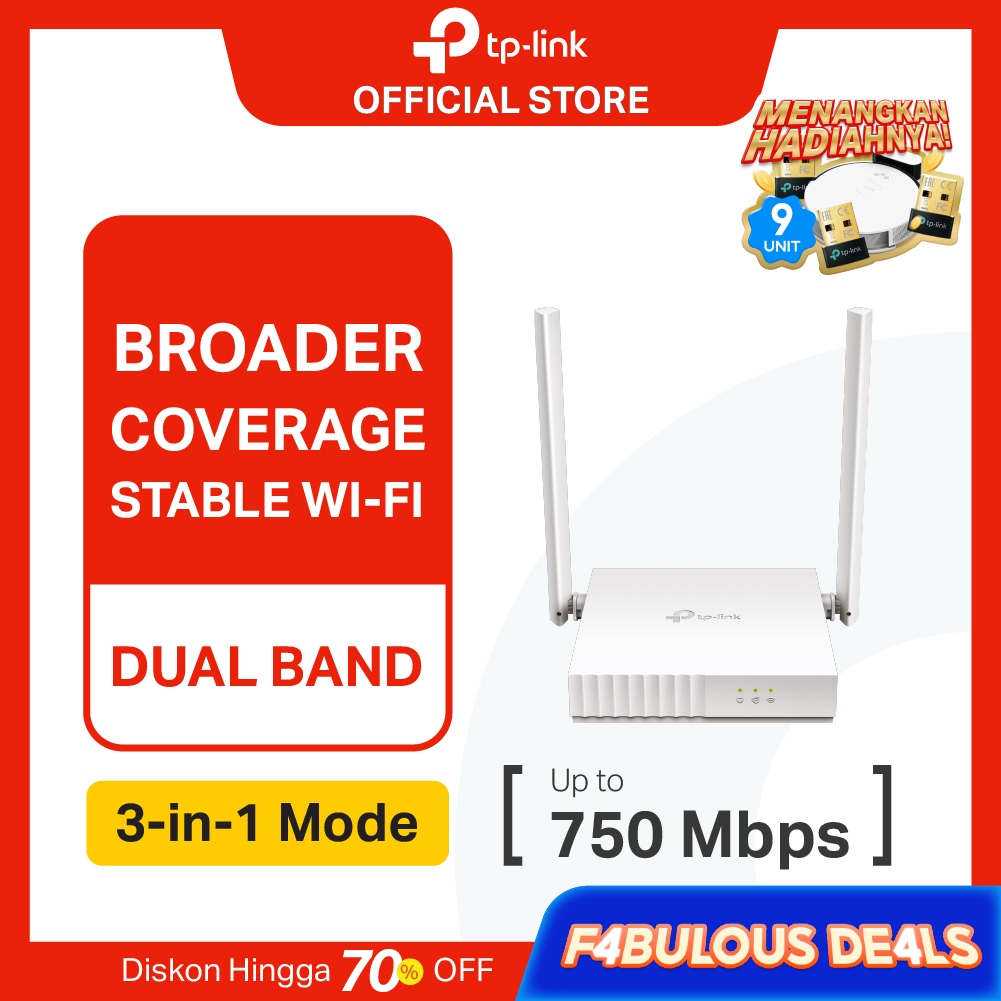 TP-Link Archer C24 | AC750 WiFi 5 Router | Dual Band | Wireless Router | Extender | Access Point