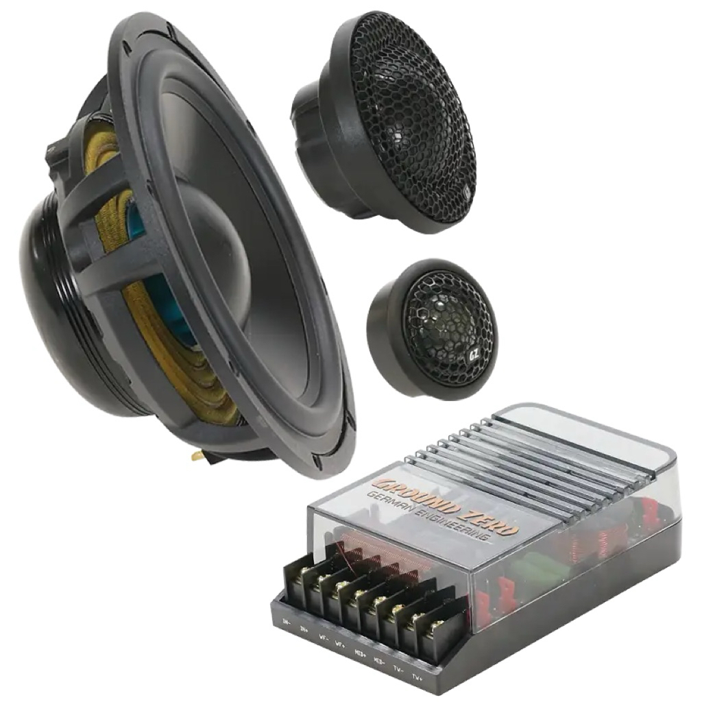 GROUND ZERO GZUC 165.3 SQ - Speaker 3 Way Set