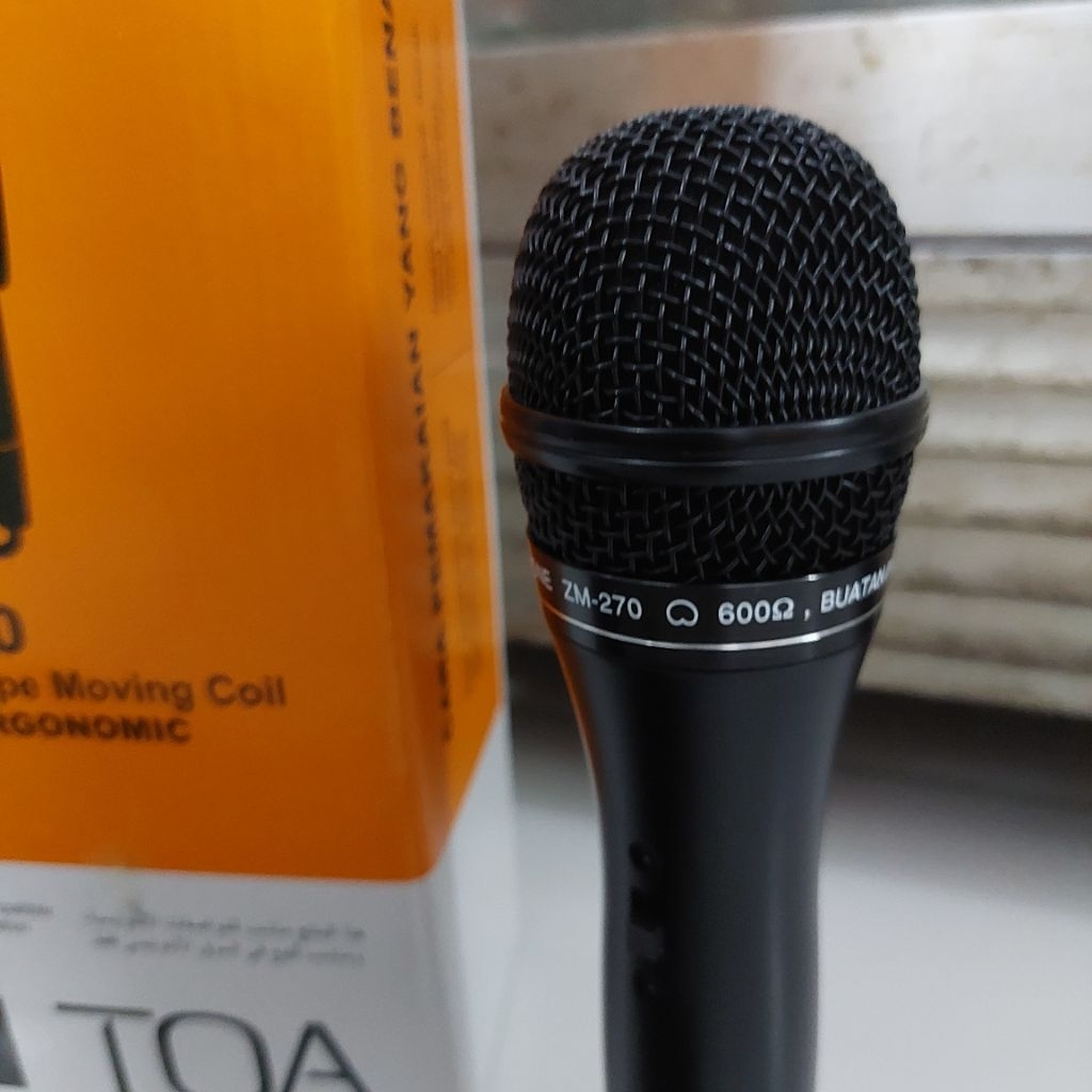 Mic Toa ZM 270 original microphone mic kabel TOA ZM270