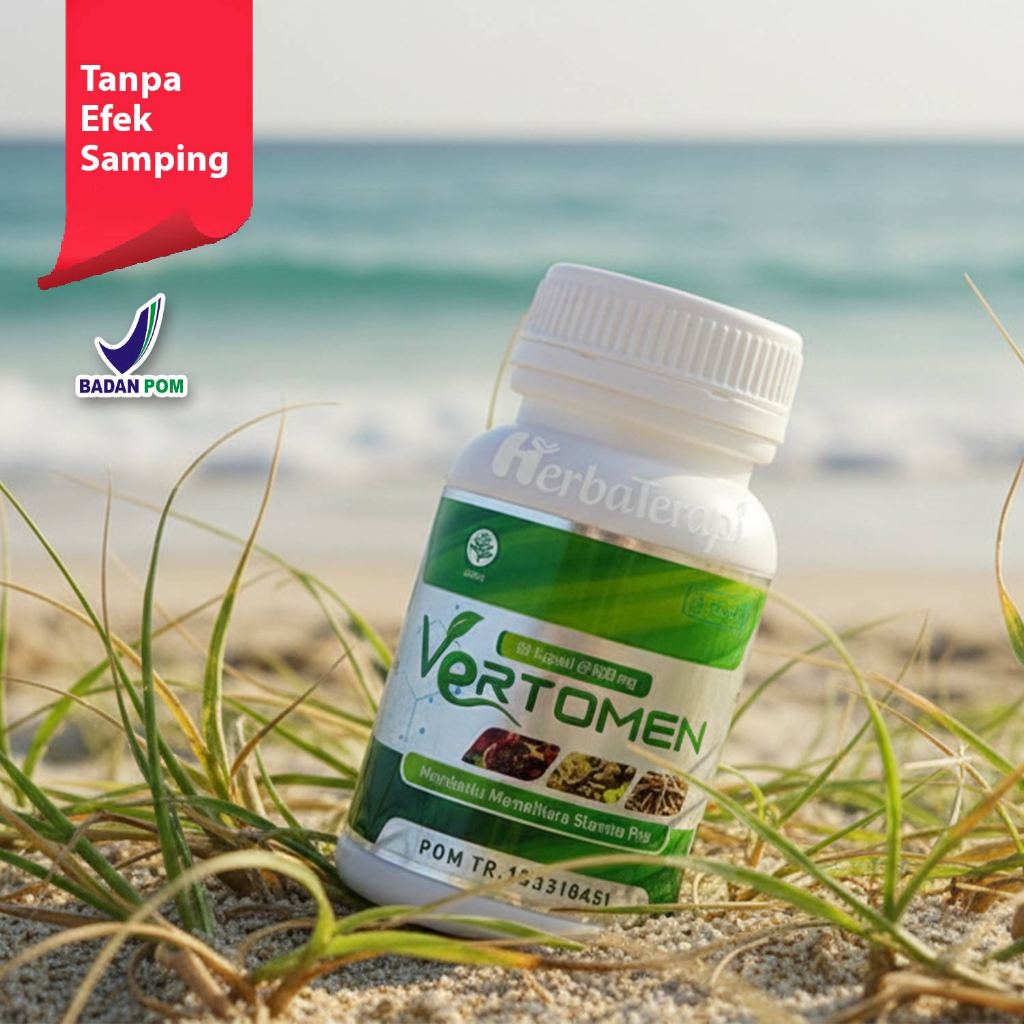 Obat Herbal Vertomen - Nutrisi Kesuburan Pria Agar Istri Cepat Hamil