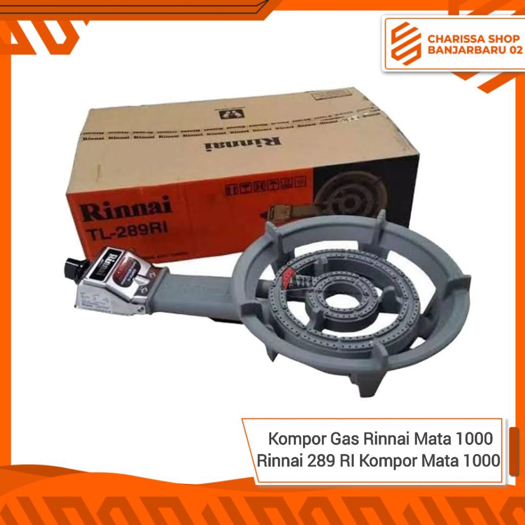 Kompor Gas Rinnai Mata 1000 Rinnai 289 RI Kompor Mata 1000 Rinnai