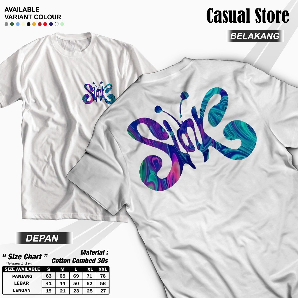 KAOS SLANK ORIGINAL - LOGO SLANK - KAOS SLANK DISTRO - KAOS SLANK ORIGINAL POTLOT