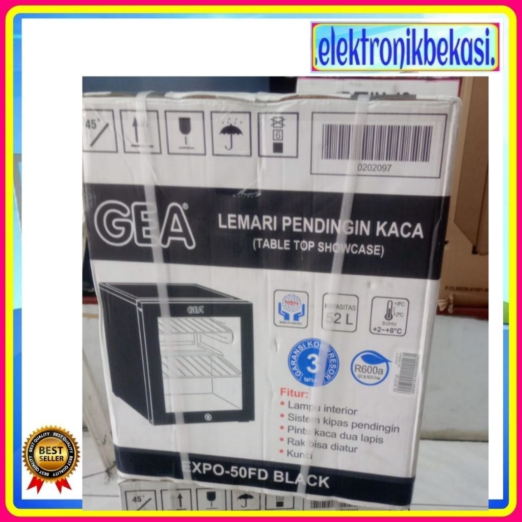 SHOWCASE GEA EXPO 50 FD / SHOWCASE MINI GEA 52 LITER EXPO 50 FD / GEA EXPO-50FD