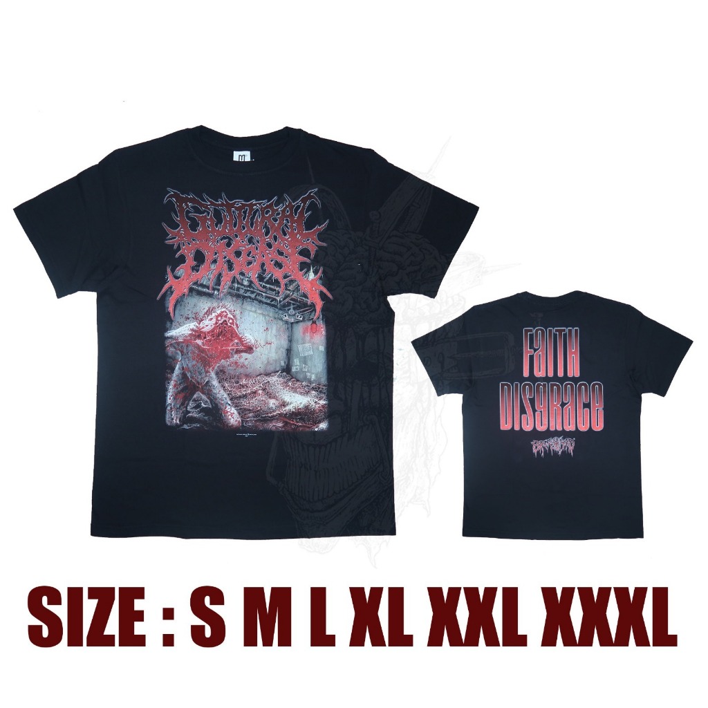 TSHIRT GUTTURAL DISEASE - FAITH DISGRACE