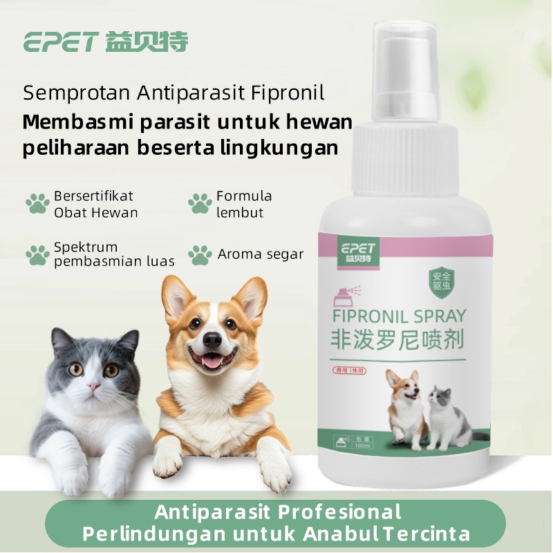 Semprotan Fipronil Anabul Anjing Kucing