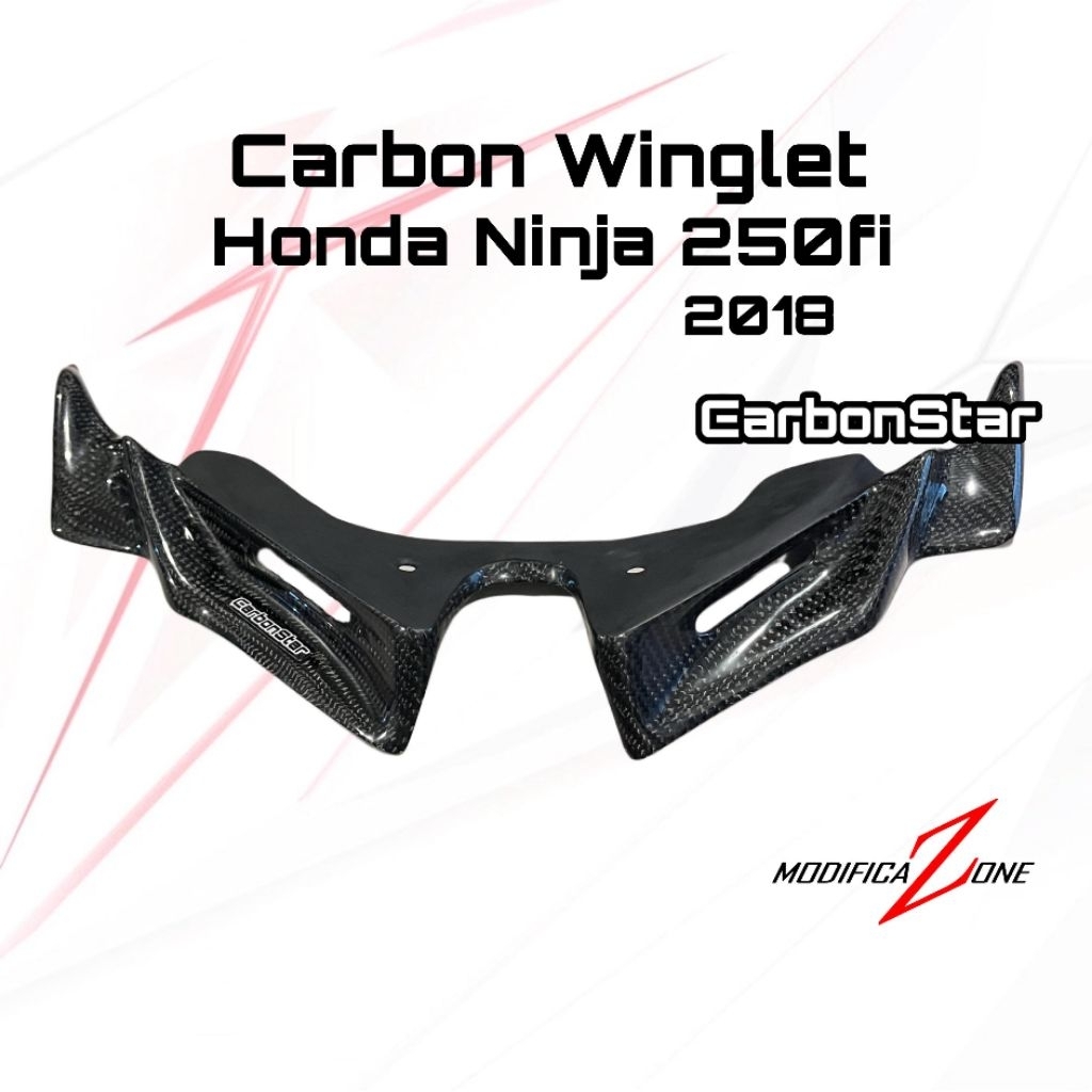 Carbonstar Winglet Kawasaki New Ninja250fi 2018