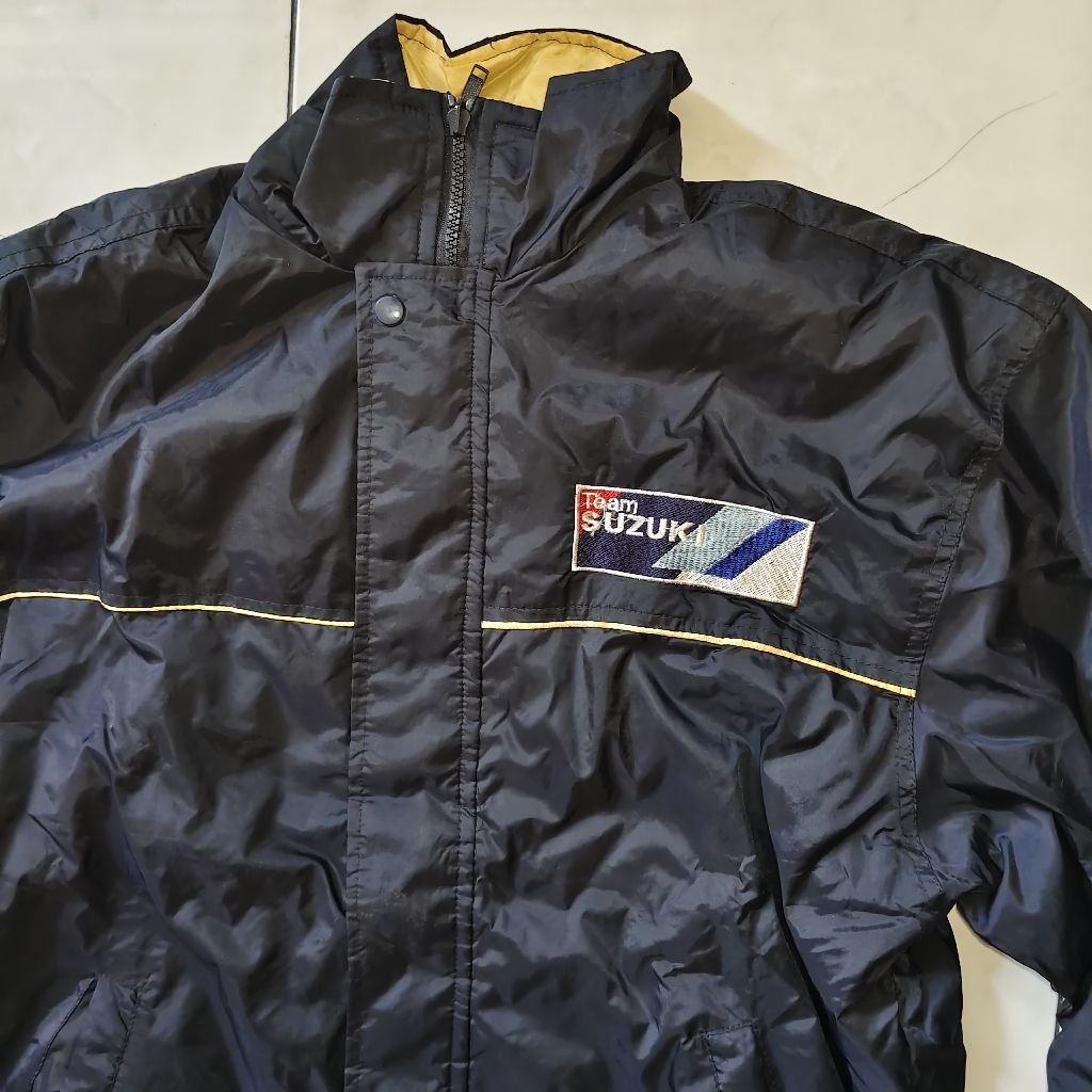 Jaket /Jacket Vintage Team Suzuki Smash si gesit irit Free size