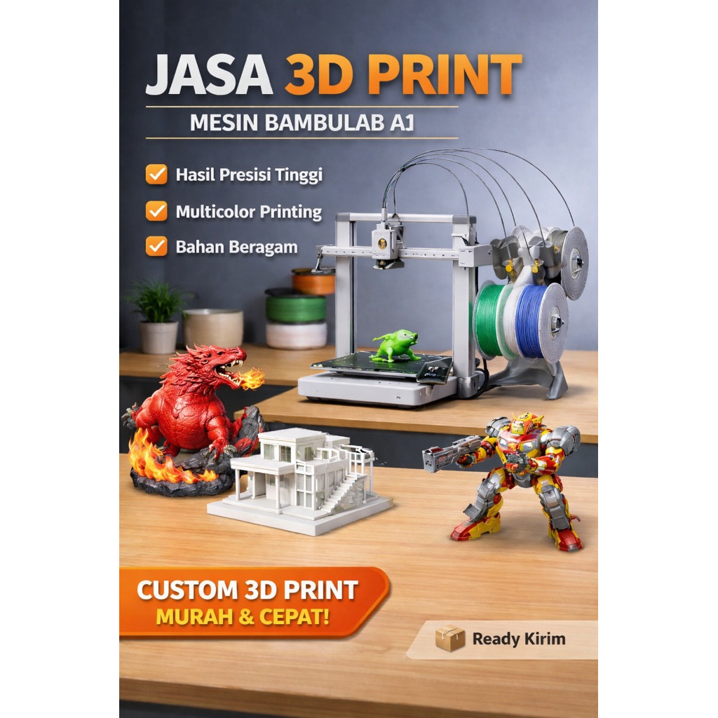 Jasa cetak 3D print