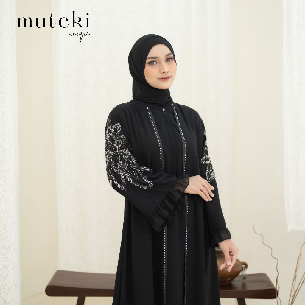 [MUTEKI] Nadira Abaya Dress - Abaya Muslimah by Muteki Unique