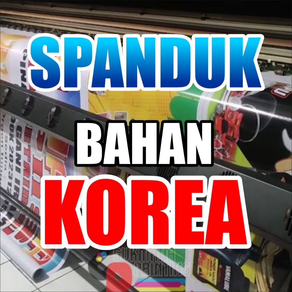 SPANDUK BAHAN KOREA 440 gsm SPANDUK TEBAL KUALITAS AWET