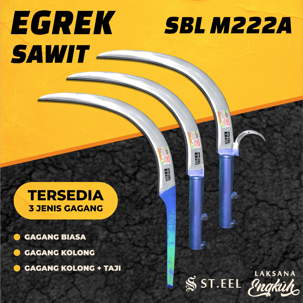 Egrek Sawit SBL M222A SIAP PAKAI SUPER TAJAM