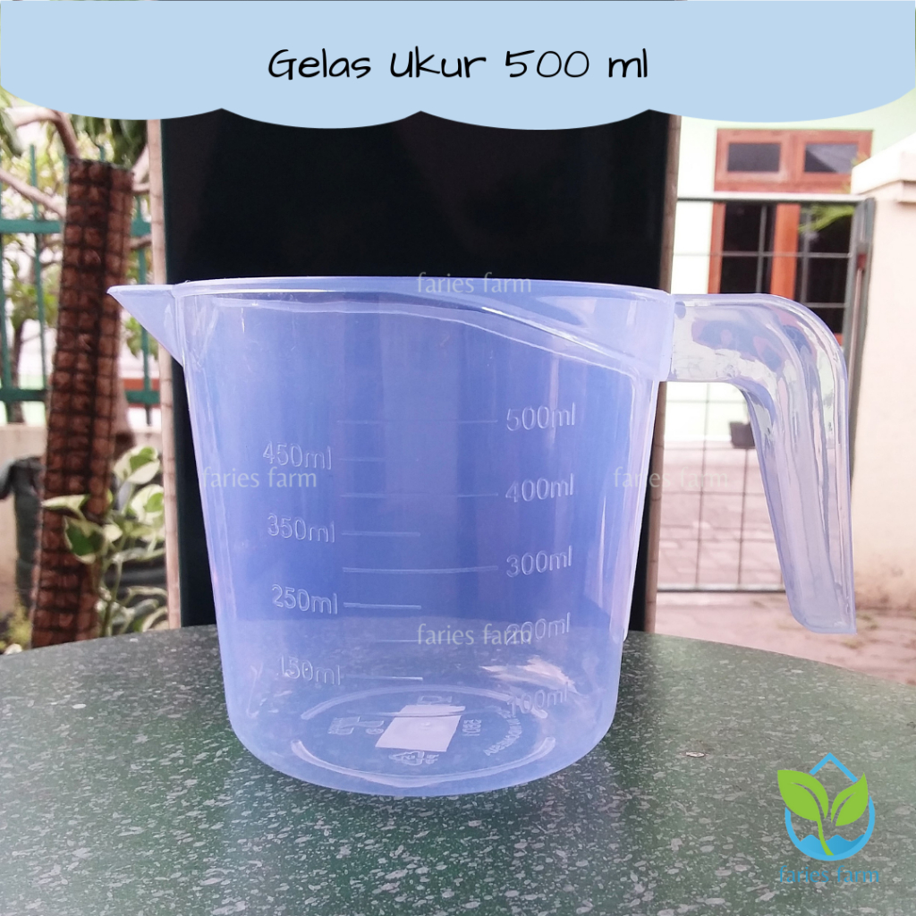 Gelas Ukur 500 ml merek Tantos atau Lion Star 500cc Gelas Takar Alat Ukur