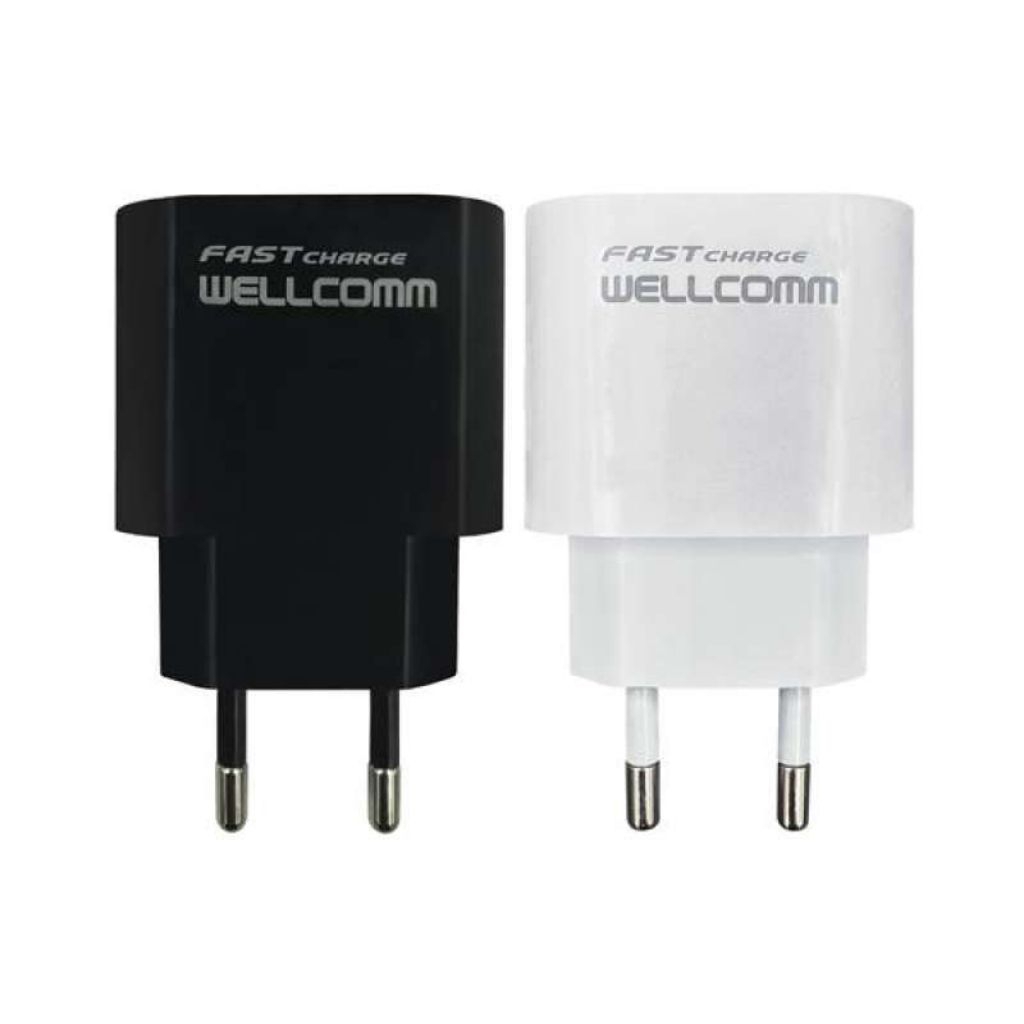 TRAVEL CHARGER WELLCOMM C TO IPHONE 20W