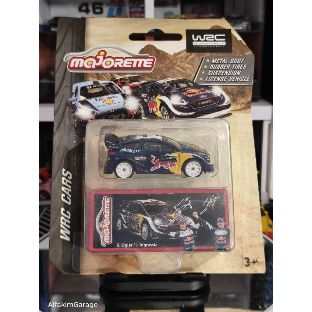 Majorette WRC Car Ford Fiesta / Volkswagen Polo