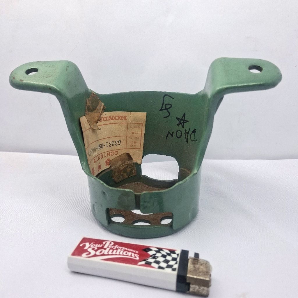 dudukan stang setir hijau HONDA C70 C90 NOS ORIGINAL