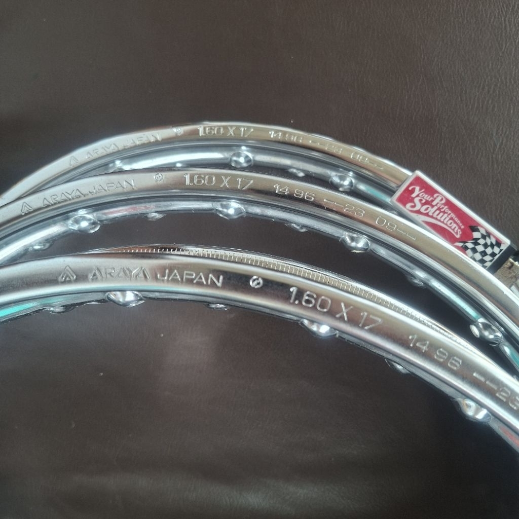 Velg besi ARAYA JAPAN 17 X 160 NOS