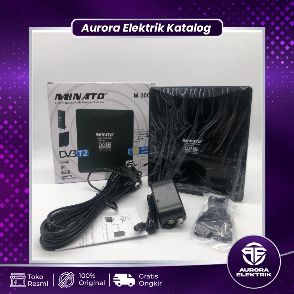 Antena Digital Indoor / Outdoor MINATO M-300
