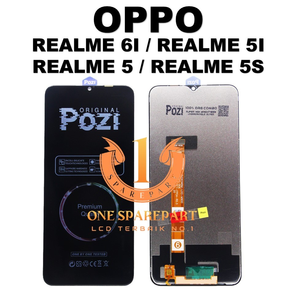 LCD TOUCHSCREEN OPPO REALME 6I / REALME 5I/ REALME 5/ REALME 5S ORIGINAL 100% FULLSET