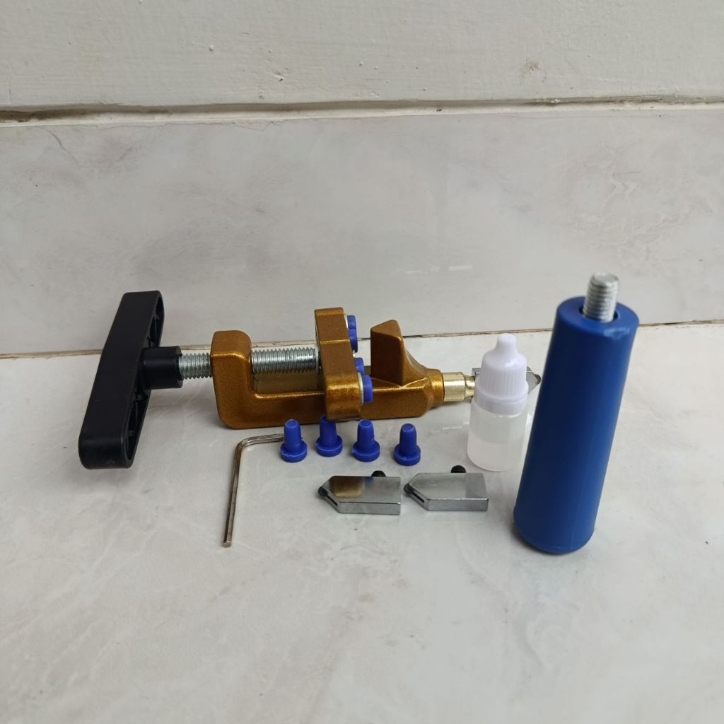 Pisau Potong Keramik Manual Alat Pembelah Kaca Granite Tile Cutter Tool Kit Lengkap Mata Cadangan