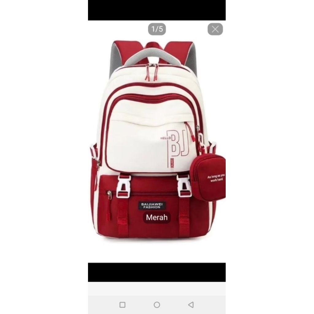 tas rangsel sekolah bj