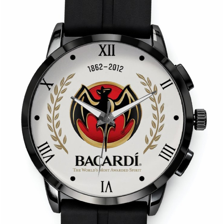 Jam Tangan Pria Bacardi Custom keren / Jam Tangan Bacardi Logo