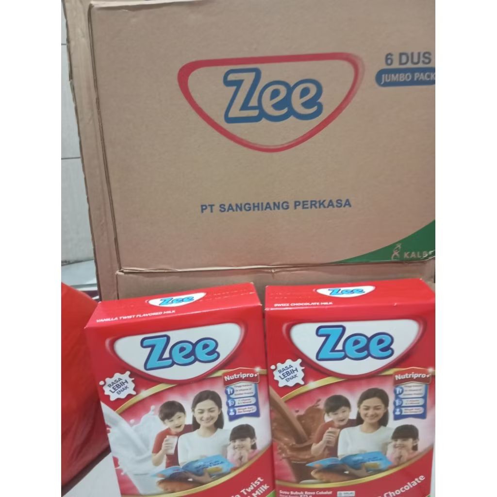 SUSU ZEE 875 1KARTON ISI 6 (SUSU PENINGGI BADAN)