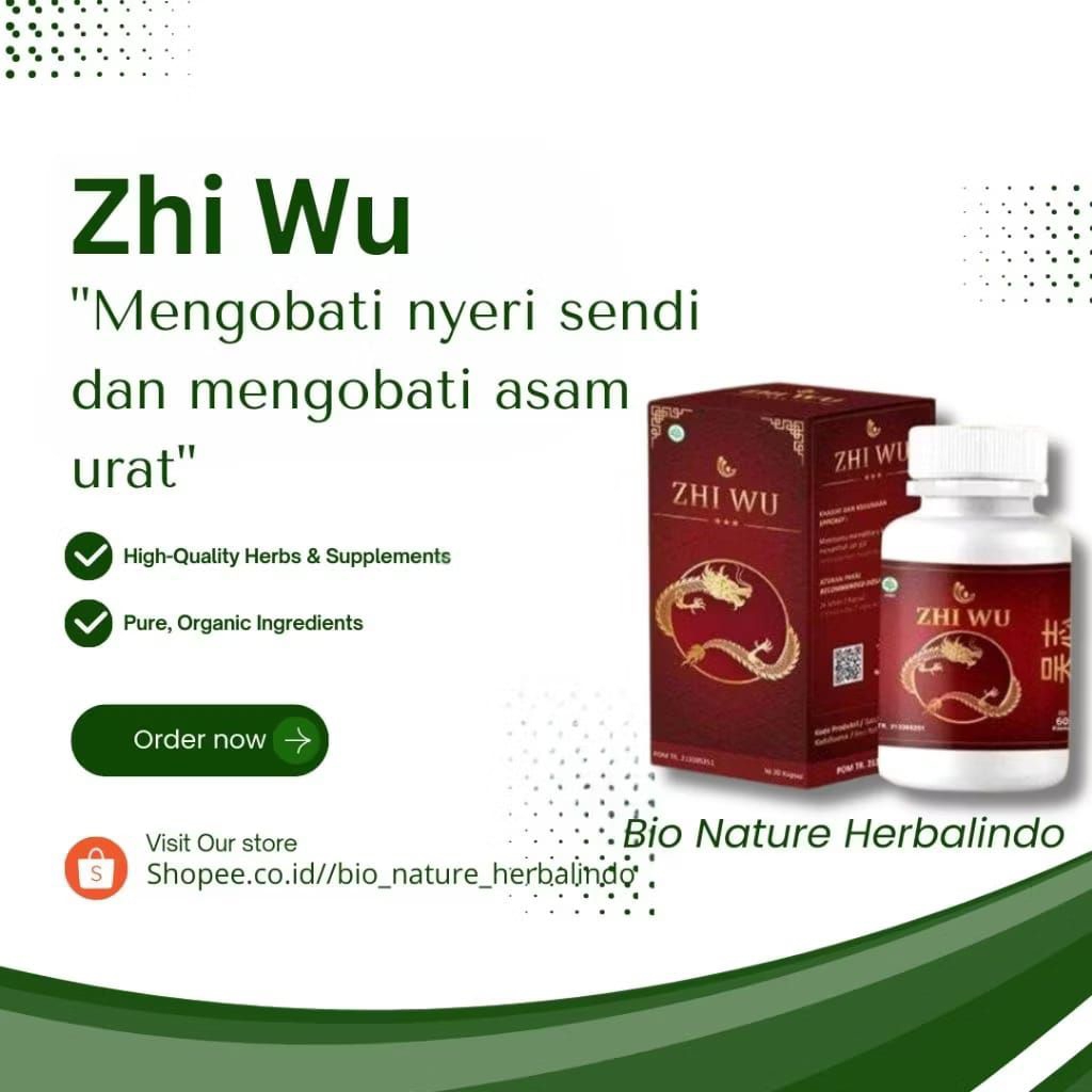 ZHI WU OBAT REMATIK ASAM URAT PALING AMPUH DAN BERKUALITAS ZHI WU ORIGINAL