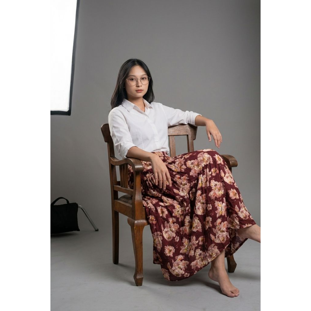 Rok, Rok model payung, Rok rayon Viscose, rok rayon, rok untuk ke pantai, rok untuk santai, rok moti