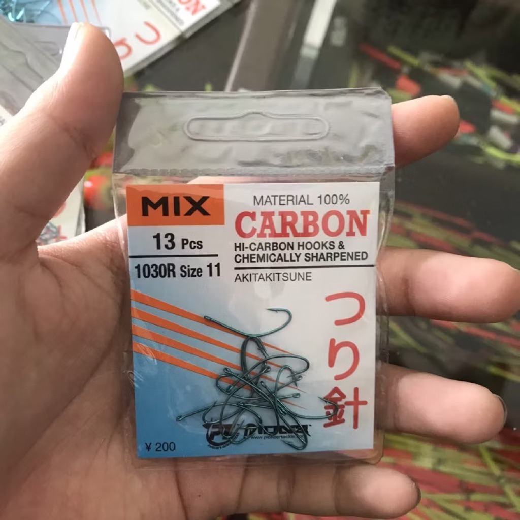 Kail Biru Mix Carbon 1030 Mata Pancing Size 0.1-15