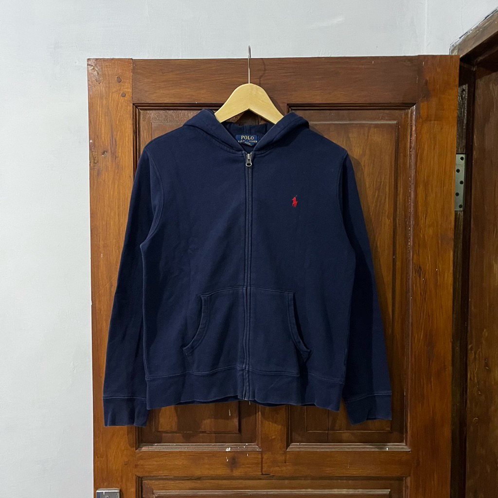 ralph lauren zip hoodie