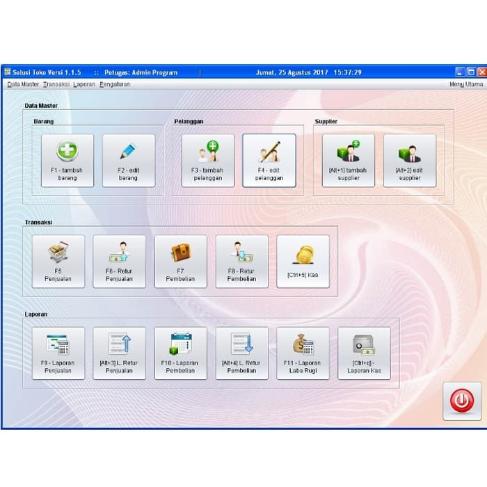 Software simple Kasir Toko & Supermarket -POS-Retail-Inventory