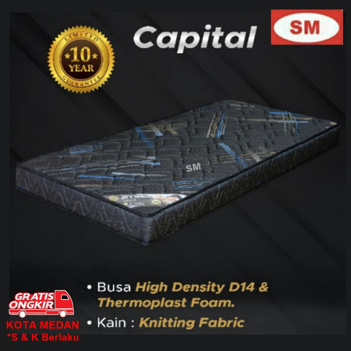 TILAM BUSA STEEL CAPITAL - STEEL FOAM - KASUR BUSA 200/190