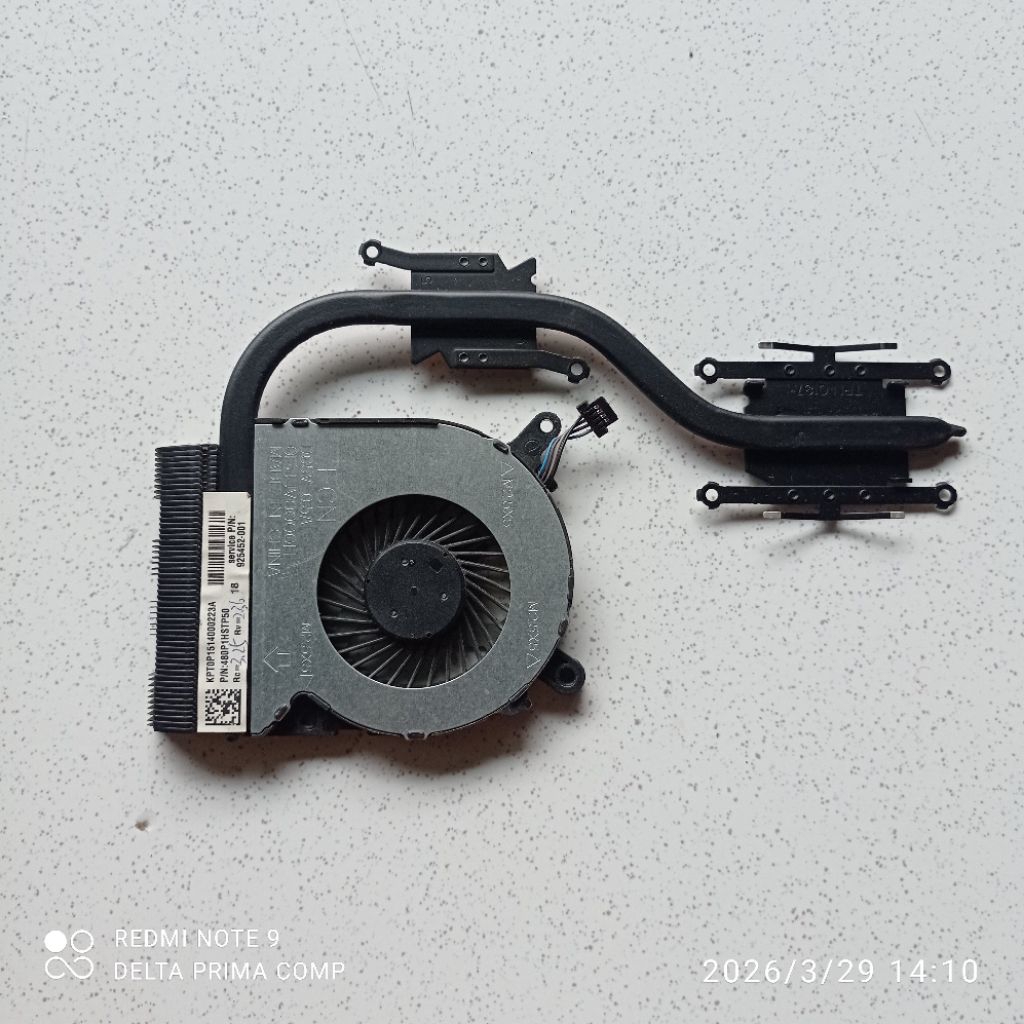 Fan heatsink laptop HP 14-BW024AX HP 14-BW
