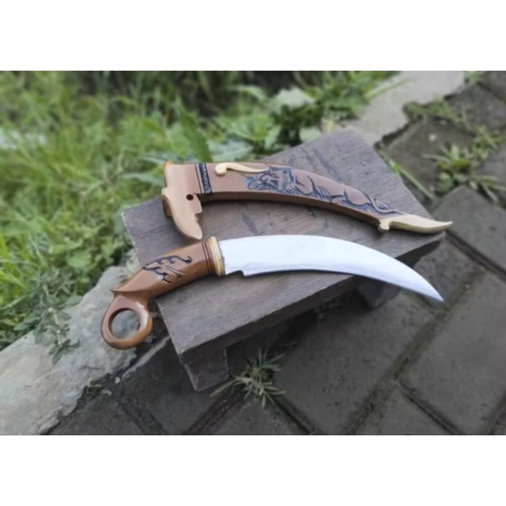 Kerambit kuku macan / Kerambit Original / Kerambit Minang Asli / hoby & koleksi