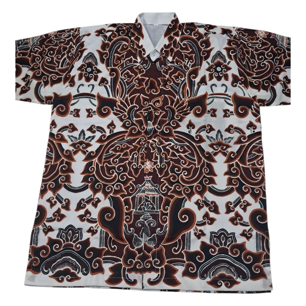 BATIK TRUSMI/ SERAGAM BATIK  PEMDA KEMEJA  LENGAN PENDEK