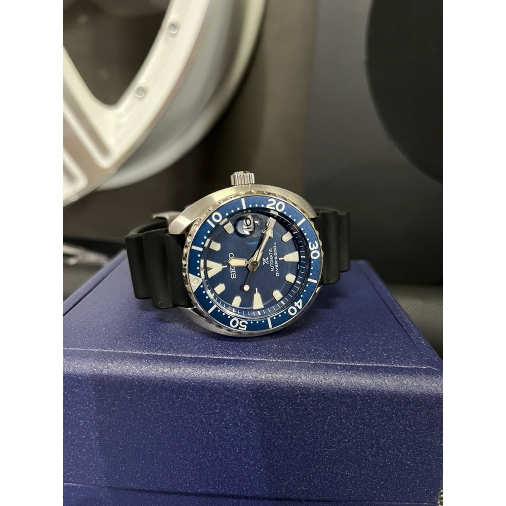 Jam Tangan Seiko ProspeX Mini Turtle SRPC39 SRPC39K1 Automatic Original No tag