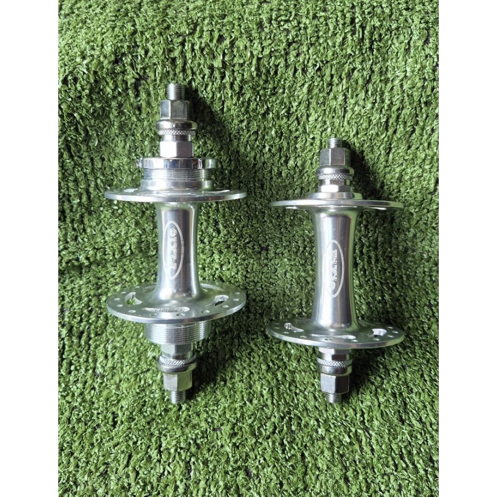 Hub Freehub FIXIE NOVATEC 32 Hole Bearing Ulir Tanpa Cog Super Loncer Silver Taiwan New