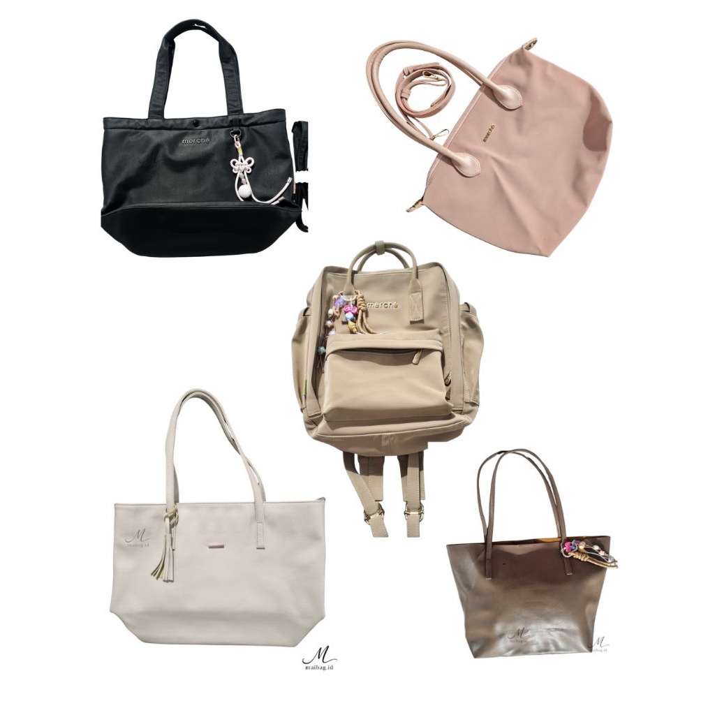 Tas Merche Alice Medium Totebag New dan Preloved Pribadi