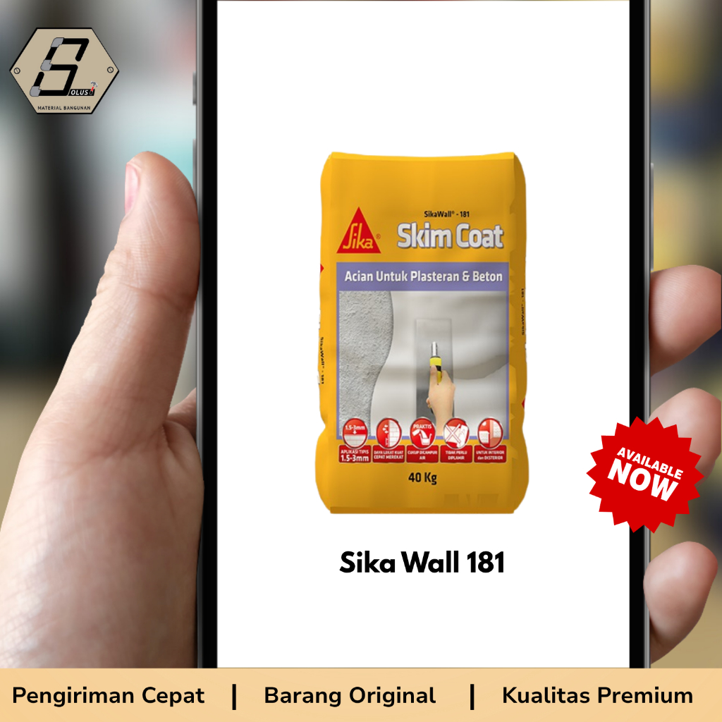 SEMEN SIKAWALL 181 SKIMCOAT