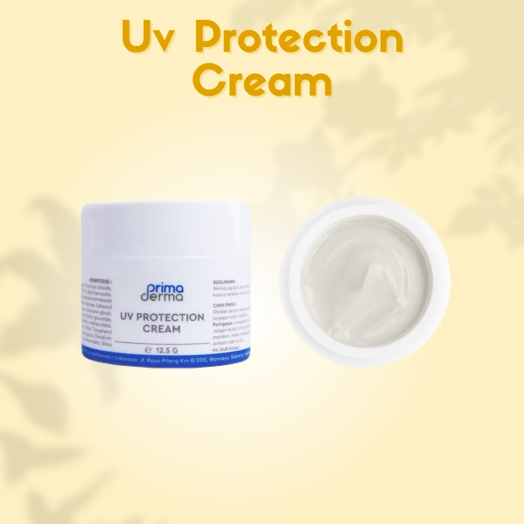 Primaderma Uv Protection Cream / Cream Pagi Glowing / Sunscreen Spf 30