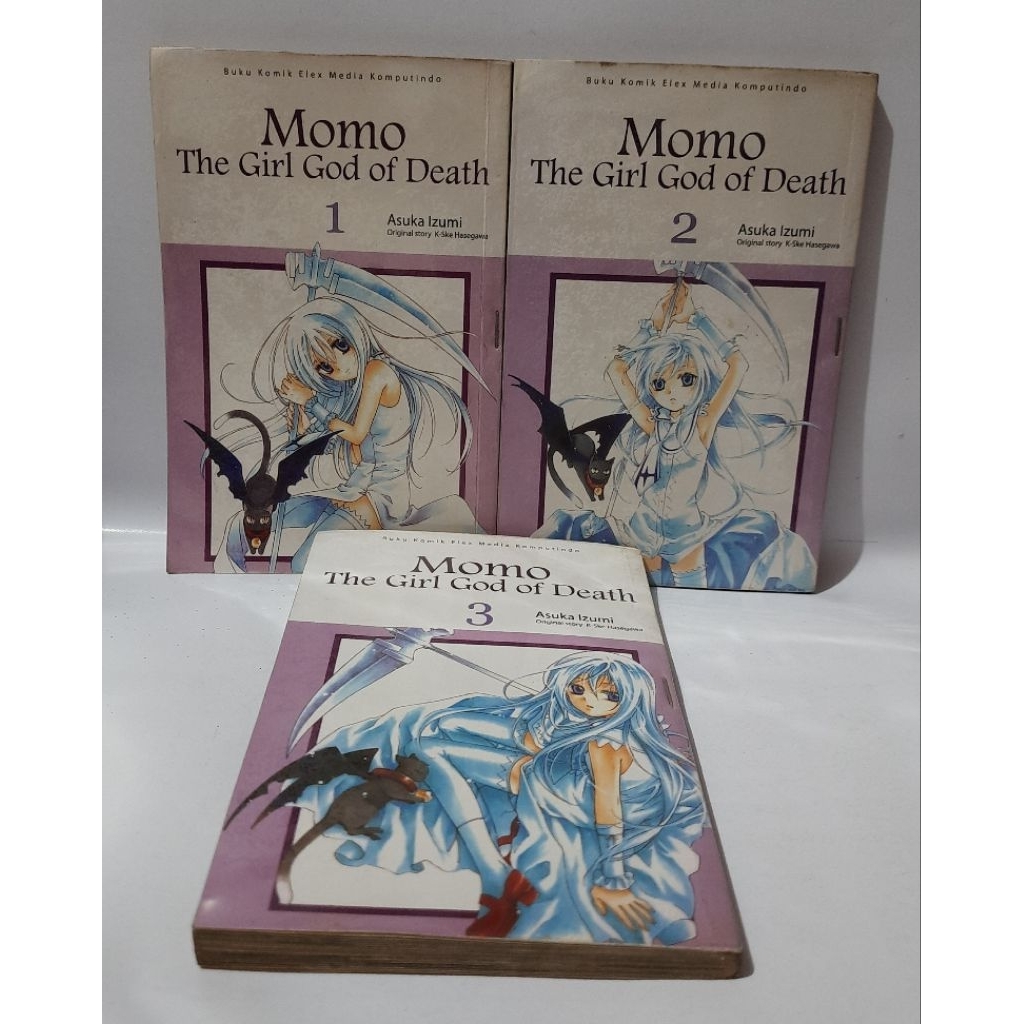 Komik Momo The Girl God of Death 1-3 set