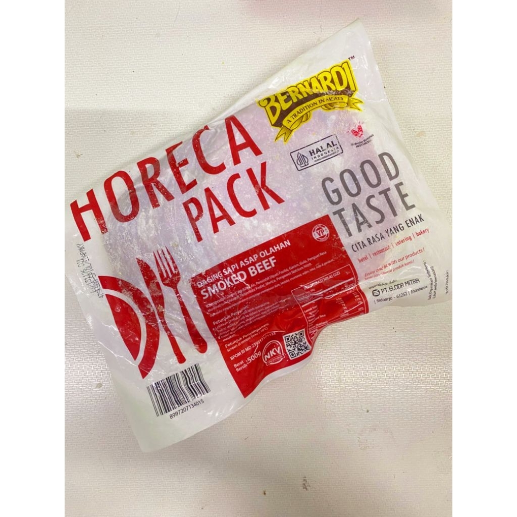 Bernardi Horeca Smoked Beef 500gr