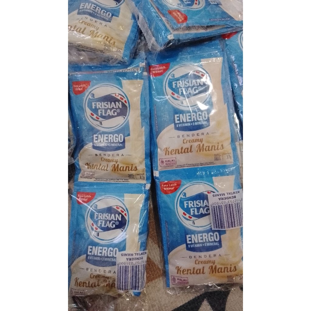 Susu Kental Manis Frisian Flag Sachet 1 Renceng 6 Sachet