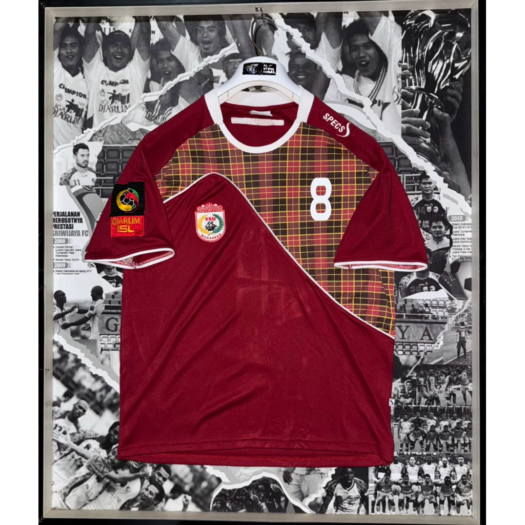 Jersey PSM Makassar Home Original Specs #8