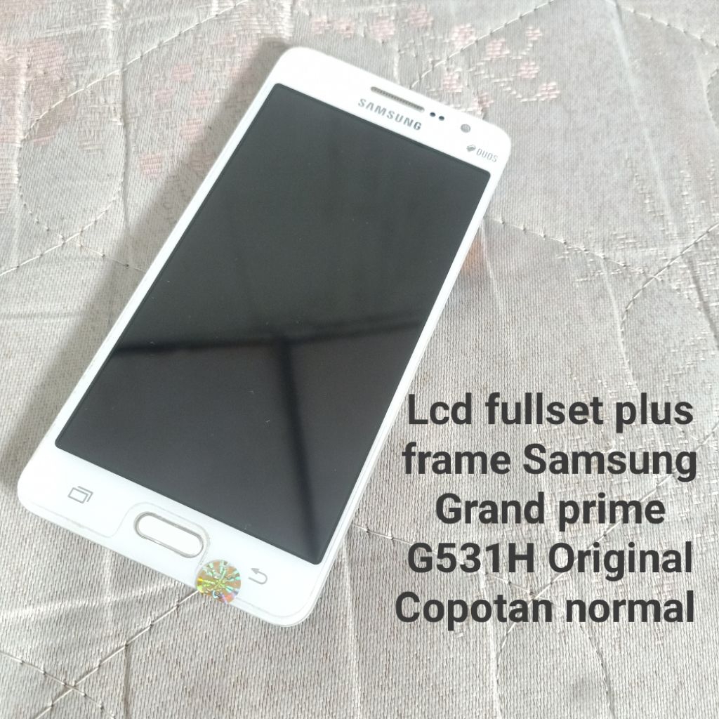 Lcd fullset Samsung grand prime G531H Original Copotan Mulus